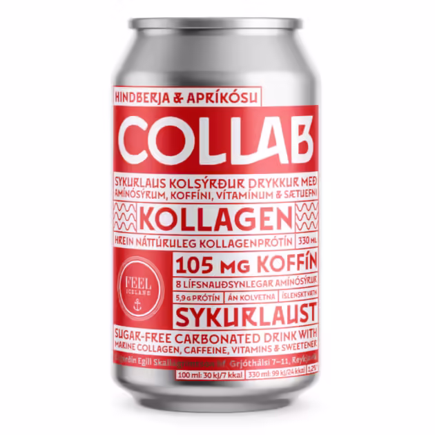 Collab Hindberja & Apríkósu 0,33L